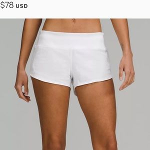 Lululemon speed up short 2.5”